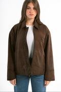 The Functional Stoned-Leather Jacket